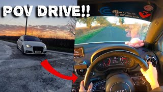 POV DRIVE IN MY AUDI A1 [upl. by Lliw]