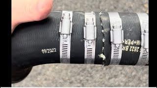 DIY Coolant Hose Roadside Repair Avoid Towing amp Expensive Repair Bills OTR Truckers and Car Owners [upl. by Yerdna]