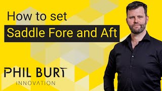 How To Set Saddle Fore and Aft [upl. by Niu]