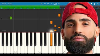 Aparentemente  Arcangel  Piano Tutorial [upl. by Nunnery879]