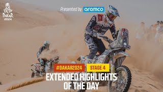 Extended highlights of Stage 4 presented by Aramco  Dakar2024 [upl. by Anavlys]