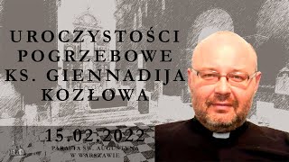 Uroczystości Pogrzebowe ŚP Ks Giennadija Kozłowa [upl. by Cliff433]