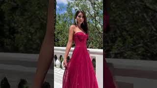 Jovani red strapless Prom 2024 [upl. by Eram]