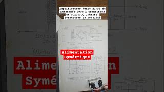 Amplificateur Audio HIFI de Puissance 200W A Transistor et TDA2030 JRC4558 correcteur de Tonalité [upl. by Lahcim]