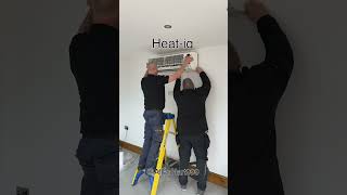 How to install airconditioning Aircon installation airconditioning allenhart [upl. by Hanway]