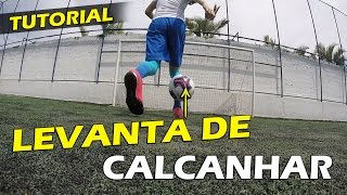 COMO LEVANTAR A BOLA DE CALCANHAR levantada escolhida 11 [upl. by Ahseuqal]