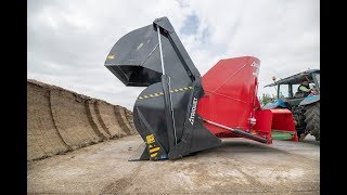 De ideale machine voor het voeren van koeien Triomix S zelfladende voermengwagen [upl. by Yssor]