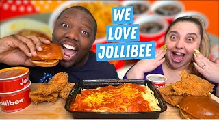 Jollibee Mukbang While Talking About Family Visiting [upl. by Paulette]