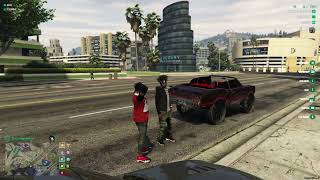 GTA RP Trench Babies RP Came outside to link with gang MS13DeeLoeTV Gaming [upl. by Enrobialc634]