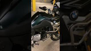 Bmw f850gs Akrapovic exhaust [upl. by Lurleen]