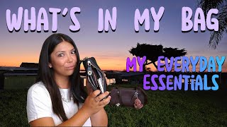 Whats in my Bag Everyday Handbag Essentials [upl. by Ynelram]