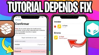 🛠️ Solución a ERROR de Dependencias en Cydia y Sileo Depends Fix [upl. by Arlyn]