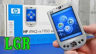 HP iPAQ RX1955 The 2005 Windows Pocket PC Experience [upl. by Annaear591]