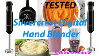 Silvercrest Digital Hand Blender SSMD 1000 [upl. by Ellebyam]