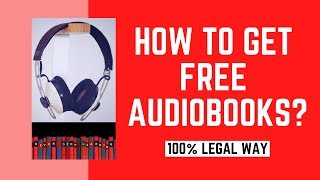 How To Get Free Audio Books  100 Legal Way [upl. by Imena]