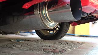 Evo 6 HKS Hi Power Exhaust Sound [upl. by Erdied]