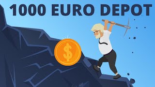 MEIN 1000€ AKTIEN DEPOT FÜR 2021 [upl. by Ardnal75]