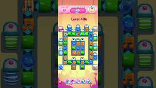 Candy Crush Saga level 406  High Speed [upl. by Atsirk]