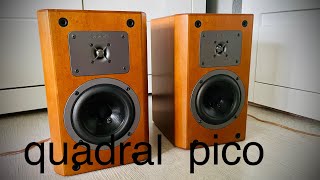 Quadral Pico Phonologue C speakers Lautsprecher głosniki demo test [upl. by Eveivaneg]