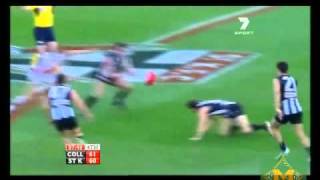 Collingwood defenders saving certain goals in the AFL Finals Series 2010 HQ [upl. by Armelda]