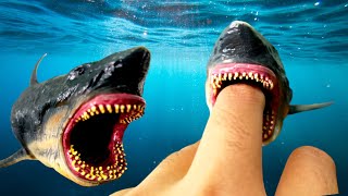 Megalodon toy figure  review [upl. by Aicenert]