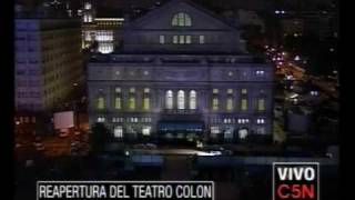 C5N  SHOW REAPERTURA TEATRO COLON PRIMERA PARTE [upl. by Sandeep]