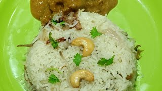 Ghee rice recipe  Kerala style ghee rice ghee rice in tamil  neychoru  pulao [upl. by Ahsennek]