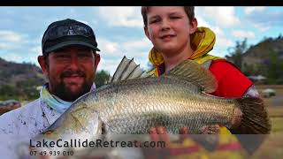 Camping and Cabins accommodation at Callide Dam near Biloela [upl. by Haile]