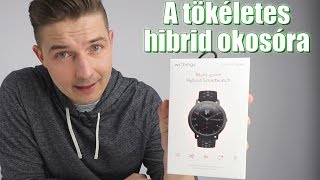 A tökéletes hibrid okosóra  Withings Steel HR Sport [upl. by Dorman640]