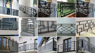 Balcony Grill Design 2023  Top 60  Modern Balcony Grill Design  SSF  Iron Railing Front Railing [upl. by Elga628]