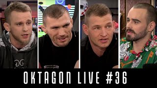 OKTAGON LIVE 36  RUTKOWSKI W KSW ACA CZY UFC KĘSIK PRZYSZŁYM MISTRZEM KSW [upl. by Refanej]