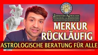 ASTROLOGISCHE BERATUNG  MERKUR RÜCKLÄUFIG JE NACH HAUSSTELLUNG [upl. by Atilehs]