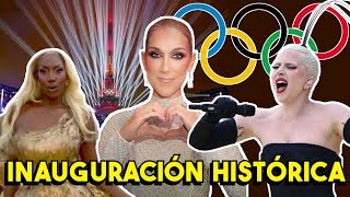 🔴Ceremonia HISTÓRICA de apertura Juegos Olímpicos París 2024 Lady Gaga Celine Dion Aya Nakamura y [upl. by Thunell]