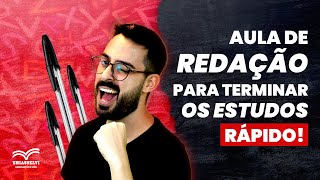 Aula de Redação com o Bura  às 20h [upl. by Skilken]