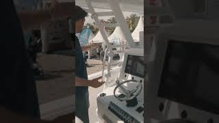 Invincible 33’ Catamaran Walkthrough catamaran yacht cannesyachtingfestival luxuryboat [upl. by Madeleine]