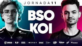 Bisons Eclub VS Finetwork KOI  JORNADA 11  SUPERLIGA  PRIMAVERA 2022  LEAGUE OF LEGENDS [upl. by Ahtiuqal]