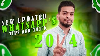 New Updated WhatsApp 2024 Tips and Tricks  DEAF ISL [upl. by Allrud]