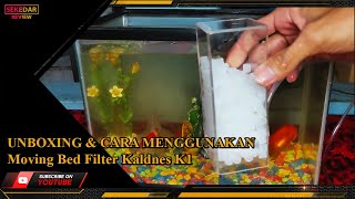 Unboxing amp Cara Menggunakan Moving Bed Filter Kaldnes K1 [upl. by Nairadal755]