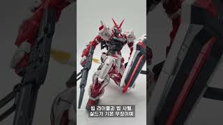 RG Gundam Astray Red Frame 건담 아스트레이 레드프레임 Shorts Gundam Gunpla [upl. by Docilla]