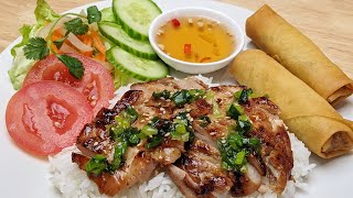 POULET GRILLÉ VIETNAMIEN COMME AU RESTO  FACILE ET RAPIDE  GA NUONG  VIETNAMESE GRILLED CHICKEN [upl. by Oicnedif270]