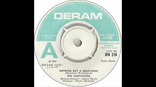 The Flirtations  Nothing But A Heartache  UK Deram Records Demo released 011168 [upl. by Gilliette]