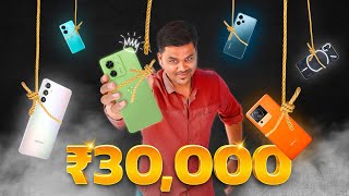 TOP 5 📱 Best Smartphones Under ₹30000 🔥🔥September 2023 TamilTech [upl. by Adnaluoy]