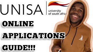 HOW TO APPLY ONLINE AT UNISA FOR 2024  UNIVERISTY [upl. by Nahtan]