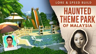 REAL LORE Malaysias Haunted Mimaland Theme Park Sims 4 Speed Build [upl. by Dachy781]