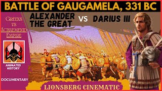 Battle Of Gaugamela A Rome II Machinima Alexander the great VS Darius III Macedon Vs Persia [upl. by Derej]