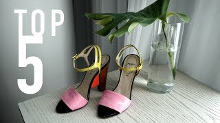 Top 5 Sapatos de Grife [upl. by Kieger]