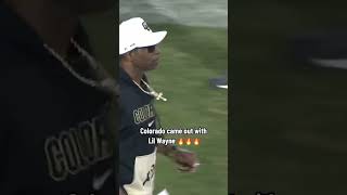 Colorado walked out with Lil Wayne 👀 shorts [upl. by Truda]