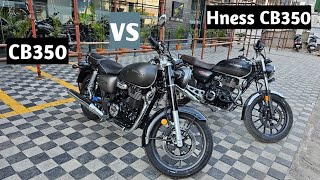 2024 Honda CB350 Vs Hness CB350 Full Comparison  From Hness Owner [upl. by Dierolf]