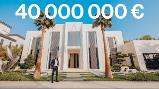 40 MILLIONS  Visite dune Villa de Prestige à Dubaï [upl. by Noffets958]