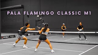 PALA Pickleball Flamingo Classic Match 1  JeffCherie vs JosiahEmilse [upl. by Noremac546]